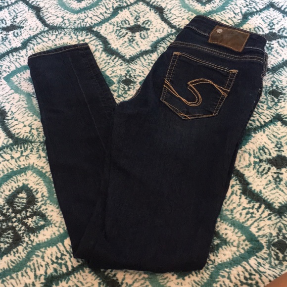 Silver Jeans Denim - Silver skinny jeans